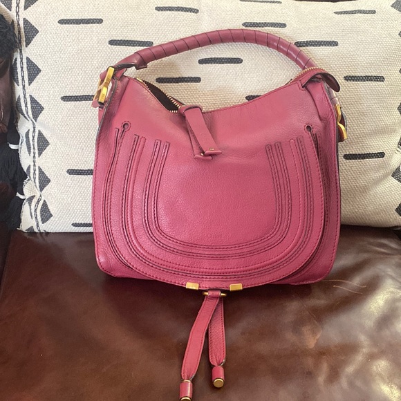 Marcie Leather Hobo Bag - Picture 1 of 12